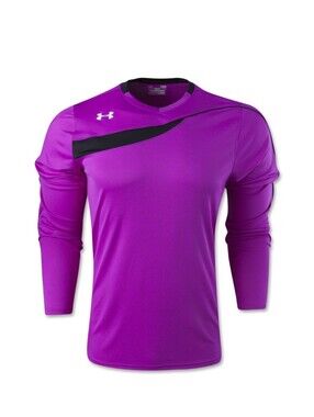 Under Armour PTH Horizontal Goalkeeper Jersey Soccer Rugby Padded Top Small